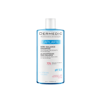 DERMEDIC šampūnas riebiai galvos odai CAPILARTE, 300 ml