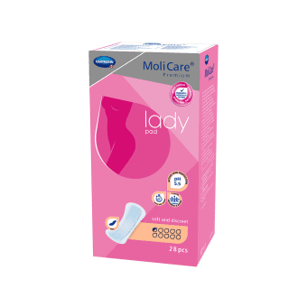 MOLICARE įklotai PREMIUM LADY, 0,5 lašo, 28 vnt.