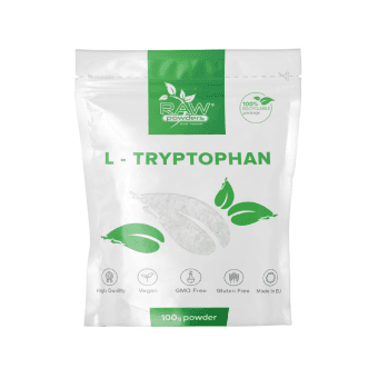 RAW POWDERS L-TRIPTOFANAS, 100 g