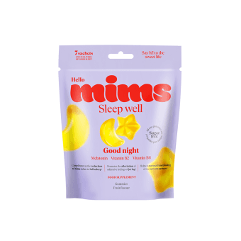 MIMS, MIEGUI maisto papildas, 35 guminukų