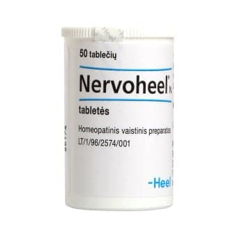 NERVO-HEEL N, Tabletės, N50