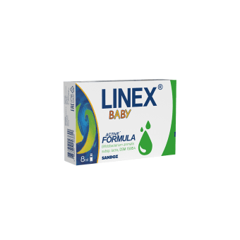 LINEX BABY lašai, 8 ml