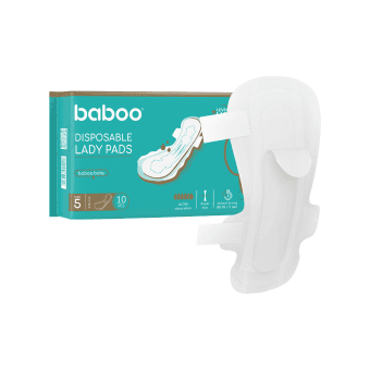 BABOO higieniniai paketai, 6 dydis, 8 vnt.