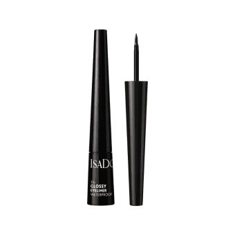 ISADORA akių apvadas THE GLOSSY, juoda spalva, 2.5 ml