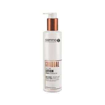 SIENNA-X palaipsnio savaiminio įdegio losjonas, kokosų kvapo, 200 ml