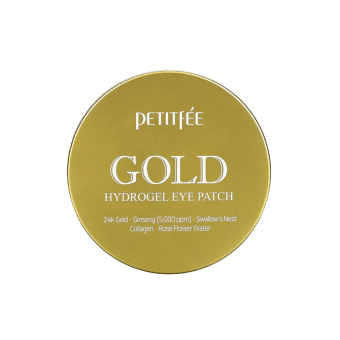 PETITFEE hidrogelinės paakių pagalvėlės su aukso dalelėmis GOLD, 60 vnt.