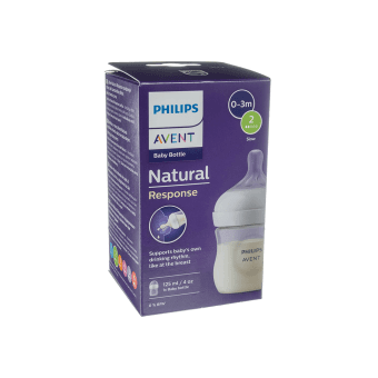 PHILIPS AVENT buteliukas NATURAL RESPONSE 125 ml, SCY900/01, 125 ml