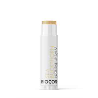 BIOCOS lūpų balzamas su šaltalankiais SEA BUCKTHORN, 5 ml