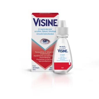 VISINE, 0,5mg/ml, akių lašai, tirpalas, N1