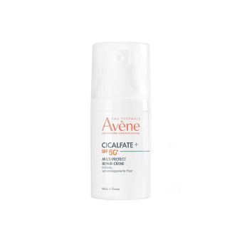 AVÈNE atkuriamasis apsauginis kremas su apsauga nuo saulės SPF 50, EAU THERMALE CICALFATE+, 30 ml