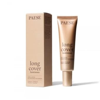 PAESE,LONG COVER, švyt. suteik. makiažo pagr., 00N, 30 ml