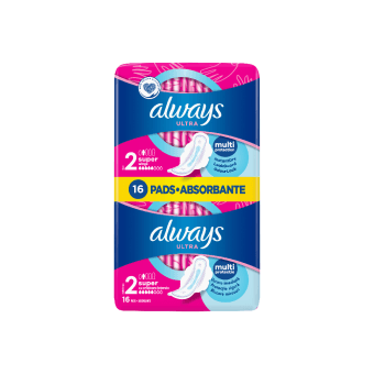 ALWAYS higieniniai paketai  ULTRA SUPER PLUS, 16 vnt.