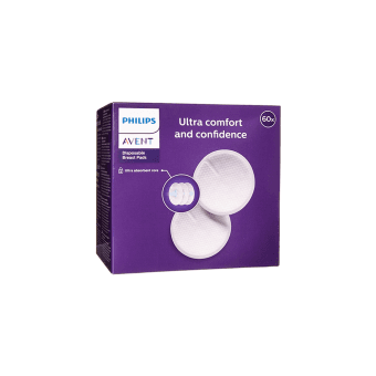 PHILIPS AVENT vienkartiniai įklotai į liemenėlę, 60 vnt.
