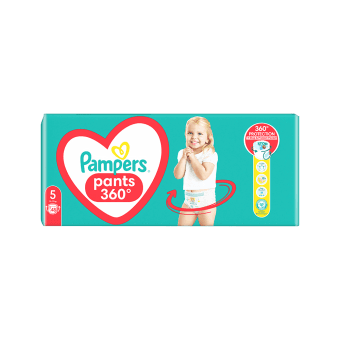 Sauskelnės-kelnaitės PAMPERS Pants, Jumbo Pack, 5 dydis, 48 vnt., 48 vnt.