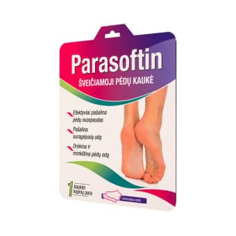 PARASOFTIN šveičiamoji pėdų kaukė, 1 pora