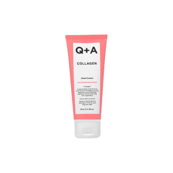 Q+A Collagen Hand Cream Rankų kremas su kolagenu, 75 ml