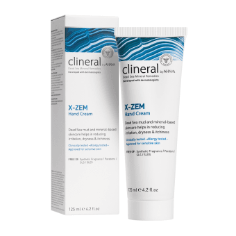 CLINERAL rankų kremas BY AHAVA X-ZEM, 125 ml