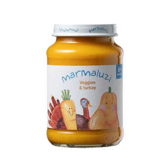 MARMALUZI daržovių ir kalakutienos košė, nuo 6 mėn., 190 g