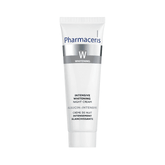 PHARMACERIS W skaistinamasis naktinis kremas ALBUCIN INTENSIVE, 30 ml