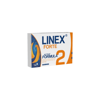 LINEX FORTE, 14 kietosios kapsulės