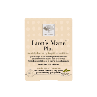LION'S MANE PLUS, nuo 11 m., 30 tablečių