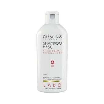 CRESCINA plaukų atauginimui skirtas šveičiamasis šampūnas vyrams TRANSDERMIC HFSC, 200 ml