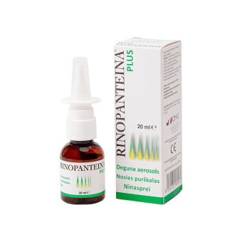 RINOPANTEINA nosies purškalas PLUS, 20 ml