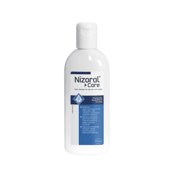 NIZORAL CARE OILY SCALP šampūnas nuo pleiskanų riebiai galvos odai, 200 ml