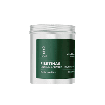 L CELL Fisetinas kapsulės 250 mg, 60 kapsulių