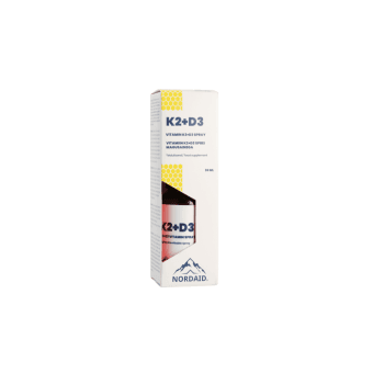 NORDAID purškiami vitaminai K2+D3 SPRAY, 30 ml
