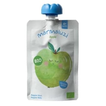 MARMALUZI ekologiška obuolių tyrelė, 4 mėn., LT-EKO-001, 90 g