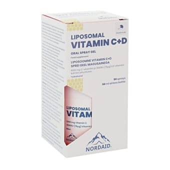 NORDAID VITAMINAS C + D liposomose, 50 ml