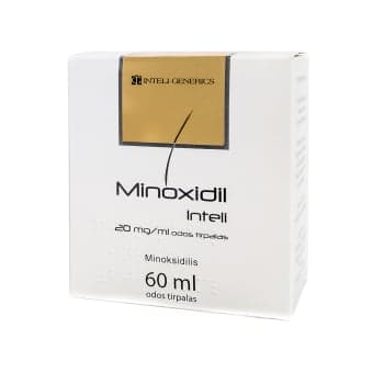 MINOXIDIL INTELI, 20 mg/ml, odos tirpalas, N1