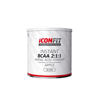 ICONFIT aminorūgštys BCAA 2:1:1, obuolių skonio, 300 g