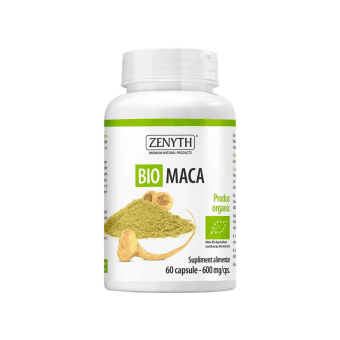 ZENYTH peruvinė pipirnė BIO MACA, LT-EKO-001, 60 kapsulių