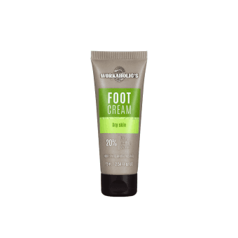 VICTORIA BEAUTY pėdų kremas su šlapalu (20 %) ir mentoliu WORKAHOLIC'S, 75 ml