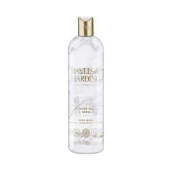 BAYLIS & HARDING kūno prausiklis ELEMENTS WHITE TEA & NEROLI, 500 ml