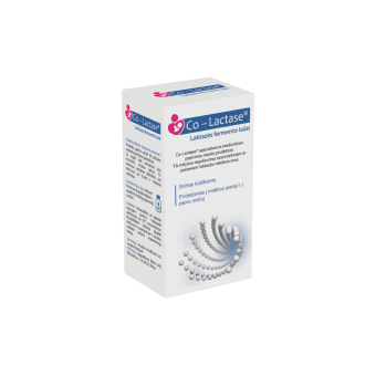 CO-LACTASE fermento lašai, nuo gimimo, 10 ml