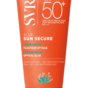 SVR veido kremas nuo saulės su optiniu efektu SUN SECURE BLUR, SPF 50+, 50 ml, 50 ml