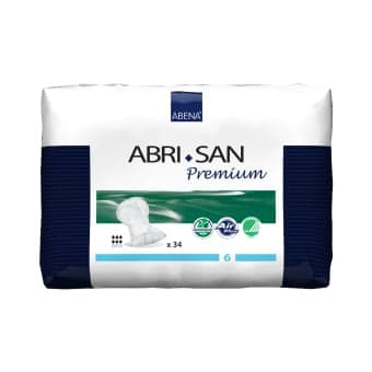 ABENA įklotai ABRI-SAN PREMIUM 6, 30x63 cm, 34 vnt.