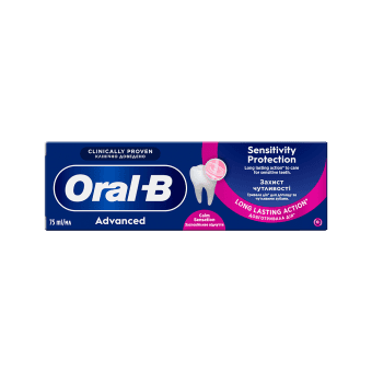 Dantų pasta ORAL-B Advanced, Sensitivity Protection, Calm Sensation, 75ml, 75 ml