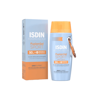 ISDIN apsauginis gelis nuo saulės sportuojantiems FUSION GEL SPORT, SPF 50, 100 ml