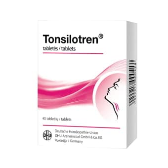 TONSILOTREN, Tabletės, N40