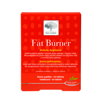 FAT BURNER, 60 tablečių