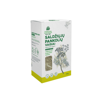 ŠVF žolelių arbata SALDŽIŲJŲ PANKOLIŲ VAISIAI, 100 g