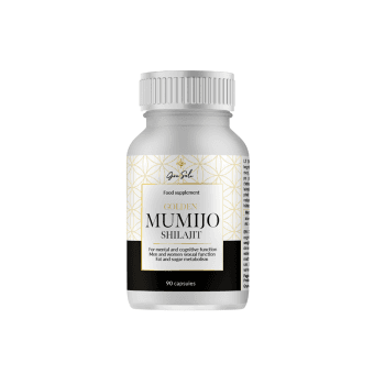 GRA SOLE, Golden mumijo shilajit, urogenitalinei sistemai, 90 kapsulių