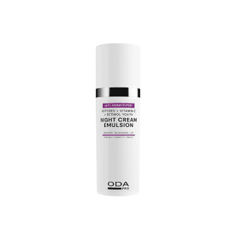 ODA PRO peptidų naktinis kremas su vitaminu C ir retinoliu ANTI-AGING EXPERT, 50 ml