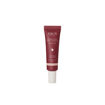IDUN Minerals Hydra Soft skystas mineralinis makiažo pagrindas  Nr. 1254 Signe (Light Neutral), 30 ml