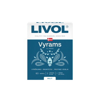 LIVOL MULTI VYRAMS, 60 tablečių