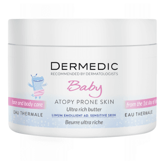 DERMEDIC BABY LINUM EMOLIENT kūno sviestas, 225 ml
